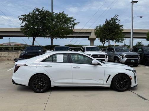 Summit White 2023 Cadillac CT4-V Blackwing