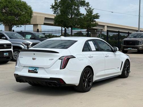 Summit White 2023 Cadillac CT4-V Blackwing