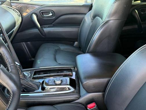 Moonstone White 2022 INFINITI QX80 Luxe