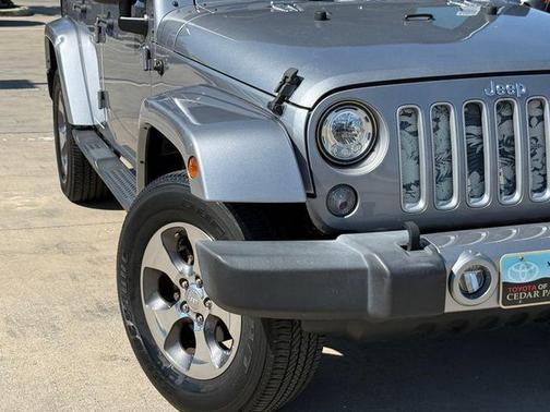 Billet Silver Metallic 2017 Jeep Wrangler Unlimited Sahara