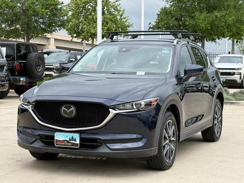 Deep Crystal Blue Mica 2018 Mazda CX-5 Touring