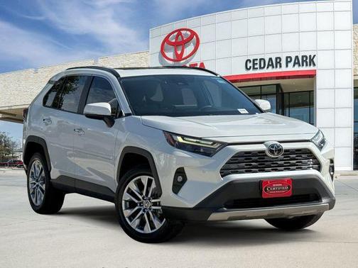 Blizzard Pearl 2022 Toyota RAV4 Limited