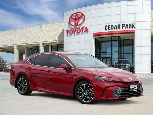 Red 2026 Toyota Camry XLE