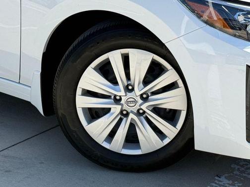 Cloud White 2025 Nissan Sentra S