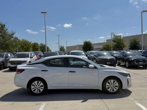 Cloud White 2025 Nissan Sentra S
