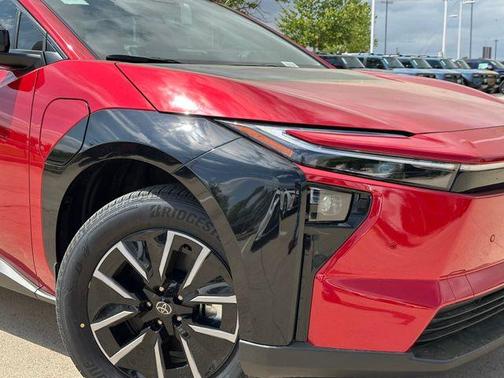 Red 2026 Toyota bZ XLE PLUS