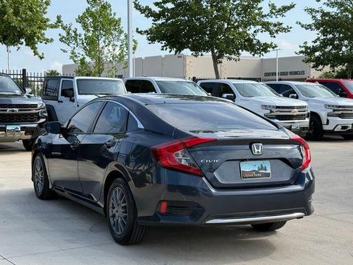 Modern Steel Metallic 2019 Honda Civic LX