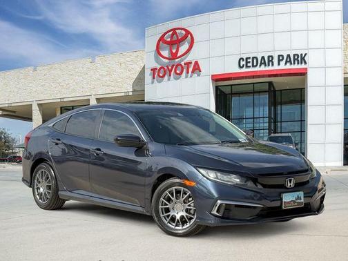 Modern Steel Metallic 2019 Honda Civic LX