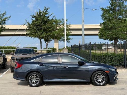 Modern Steel Metallic 2019 Honda Civic LX
