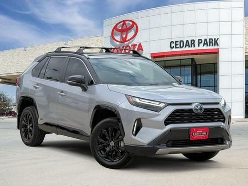 Midnight Black Metallic 2024 Toyota RAV4 Hybrid XSE