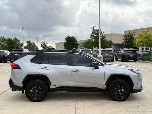 Midnight Black Metallic 2024 Toyota RAV4 Hybrid XSE