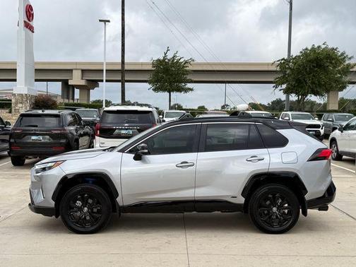 Midnight Black Metallic 2024 Toyota RAV4 Hybrid XSE