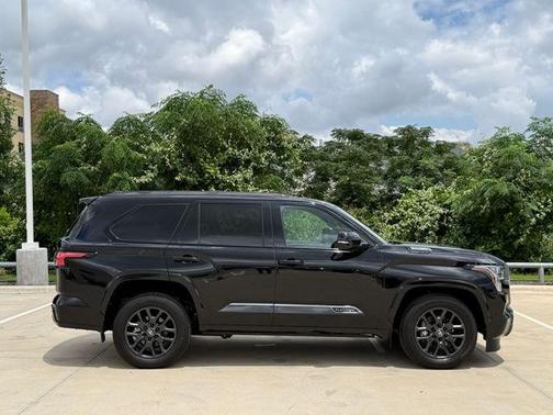 Midnight Black Metallic 2025 Toyota Sequoia Platinum