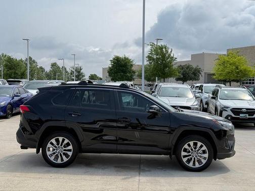 Midnight Black Metallic 2025 Toyota RAV4 XLE Premium