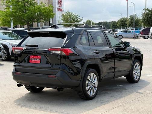 Midnight Black Metallic 2025 Toyota RAV4 XLE Premium