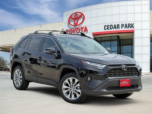 Midnight Black Metallic 2025 Toyota RAV4 XLE Premium