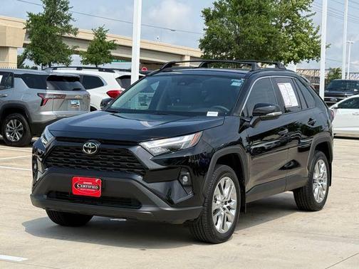 Midnight Black Metallic 2025 Toyota RAV4 XLE Premium
