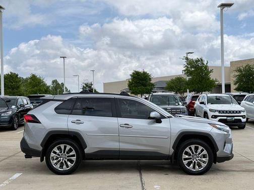 Silver Sky Metallic 2025 Toyota RAV4 XLE Premium
