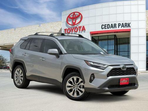 Silver Sky Metallic 2025 Toyota RAV4 XLE Premium