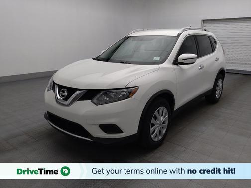 Glacier White 2016 Nissan Rogue S