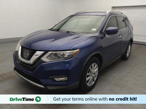Caspian Blue 2017 Nissan Rogue SV