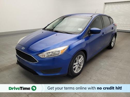 Lightning Blue Metallic 2018 Ford Focus SE