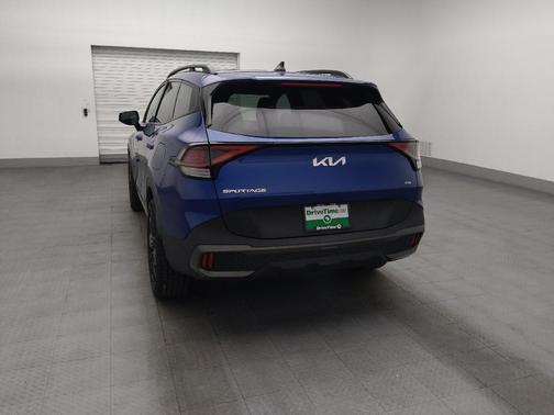 Sapphire Blue 2023 Kia Sportage X-Line