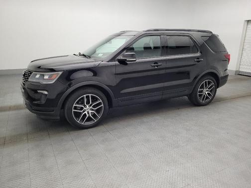 Agate Black Metallic 2019 Ford Explorer Sport