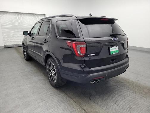 Agate Black Metallic 2019 Ford Explorer Sport
