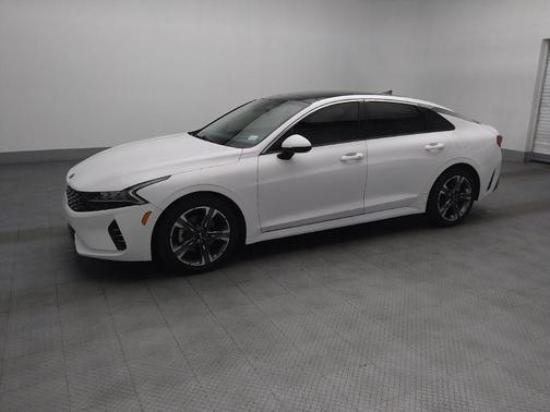 Glacial White Pearl 2021 Kia K5 EX