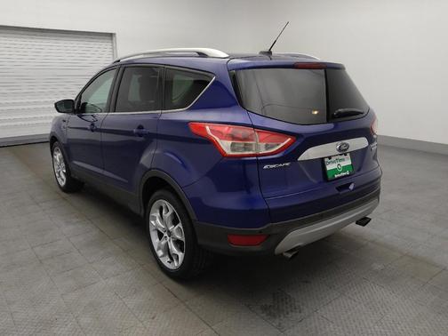 Deep Impact Blue 2014 Ford Escape Titanium