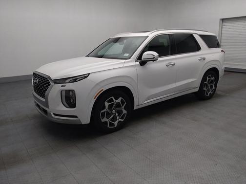 Hyper White 2021 Hyundai PALISADE Calligraphy