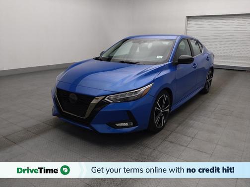Blue 2022 Nissan Sentra SR