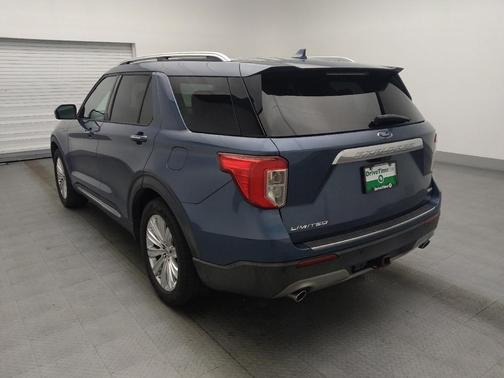 Blue Metallic 2020 Ford Explorer Limited