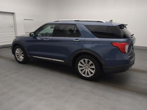 Blue Metallic 2020 Ford Explorer Limited