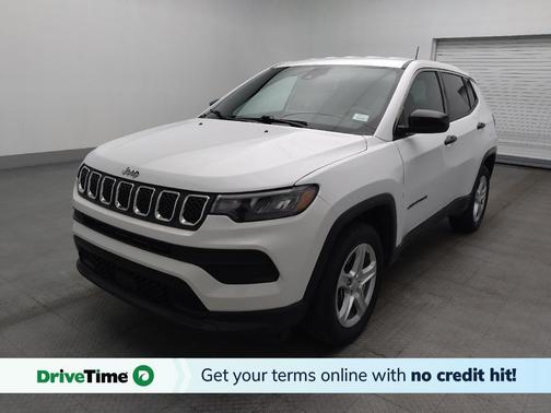 Bright White Clearcoat 2023 Jeep Compass Sport