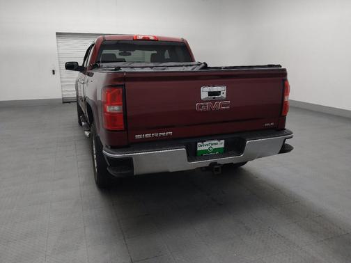 Red 2017 GMC Sierra 1500 SLE