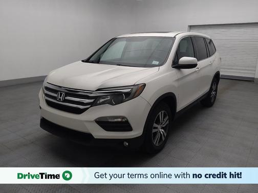White Diamond Pearl 2017 Honda Pilot EX-L