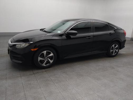Crystal Black Pearl 2018 Honda Civic LX