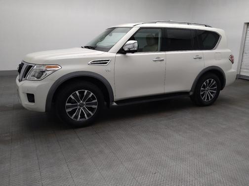 Pearl White 2018 Nissan Armada SL