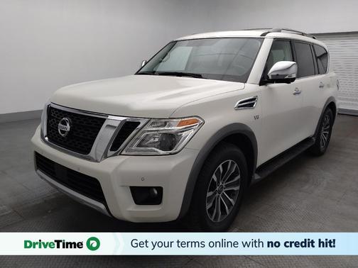 Pearl White 2018 Nissan Armada SL