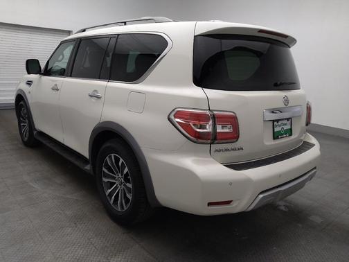 Pearl White 2018 Nissan Armada SL