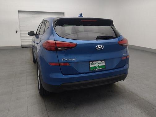 Aqua Blue 2019 Hyundai TUCSON SE
