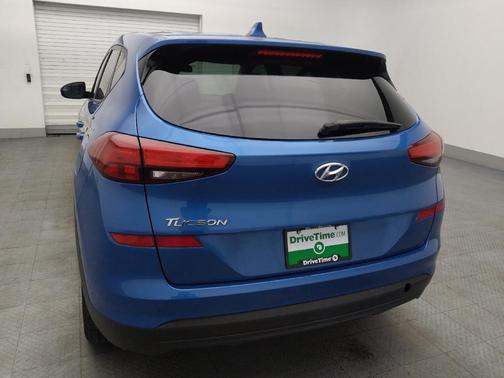 Aqua Blue 2019 Hyundai TUCSON SE