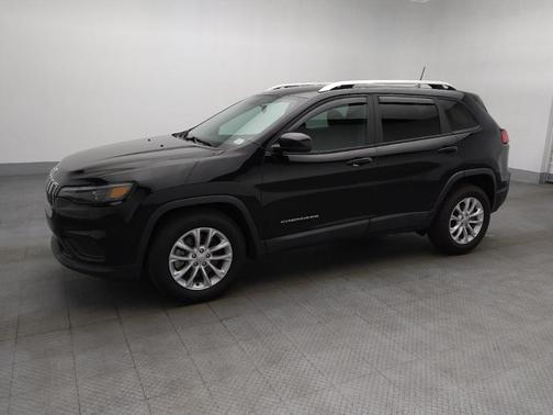 Diamond Black Crystal Pearlcoat 2020 Jeep Cherokee Latitude