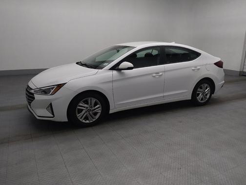 Quartz White Pearl 2020 Hyundai ELANTRA SEL