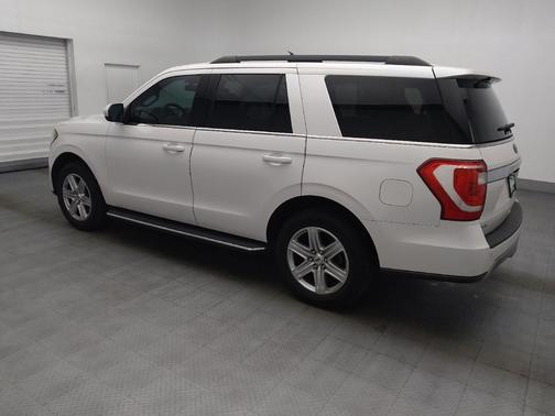 White Platinum Metallic Tri-Coat 2019 Ford Expedition XLT