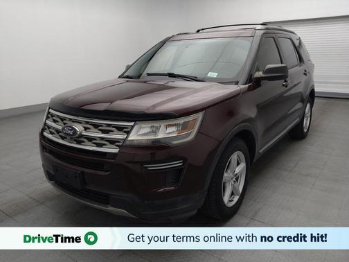 Burgundy Velvet Metallic Tinted Clearcoat 2018 Ford Explorer XLT
