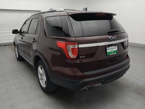 Burgundy Velvet Metallic Tinted Clearcoat 2018 Ford Explorer XLT