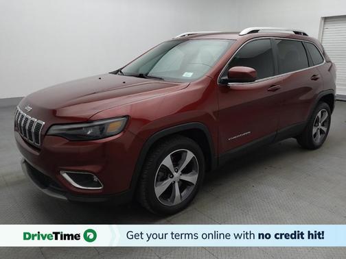 Velvet Red Pearlcoat 2019 Jeep Cherokee Limited